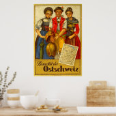 Besuchet die Ostschweiz, Vintage Travel Poster (Küche)