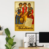Besuchet die Ostschweiz, Vintage Travel Poster (Heimbüro)