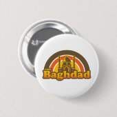 Besuchs-Bagdad-Knopf Button (Vorne & Hinten)