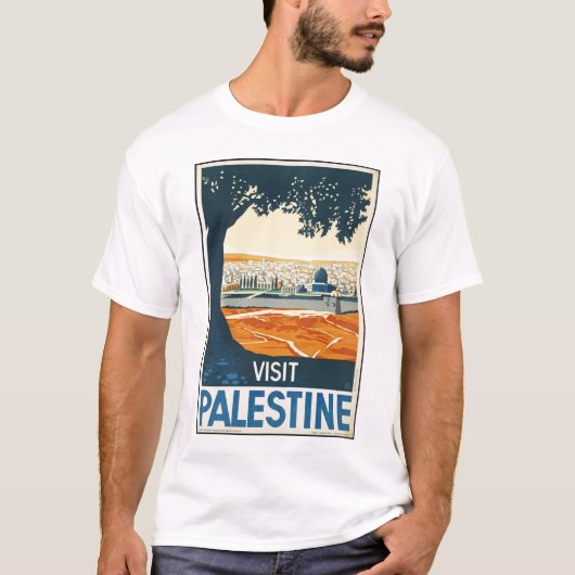 Besuchs-Palästina-T - Shirt (Vorderseite)
