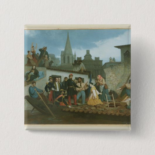 Besuchsflut-Opfer Napoleon III von Button (Vorderseite)