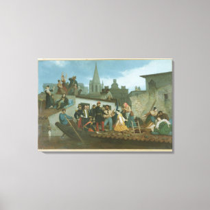 Besuchsflut-Opfer Napoleon III von Leinwanddruck