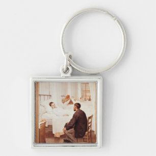 Besuchstag am Krankenhaus, 1889 Schlüsselanhänger
