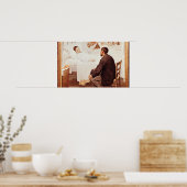 Besuchstag im Krankenhaus, 1889 Poster (Küche)