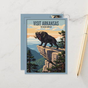 Besucht Arkansas The Ozark Howler Postkarte