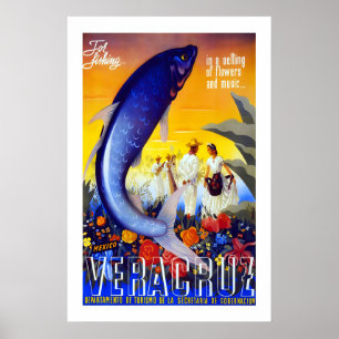 Besucht das Veracruz der 1940er Jahre in Mexiko - Poster