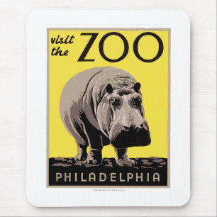 Besucht den Zoo Mousepad