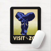 Besucht den Zoo Mousepad (Mit Mouse)