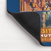 Besucht Indien ~ Muttra Mousepad (Ecke)
