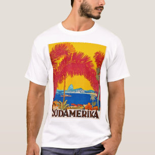 Besucht Südamerika Vintage-Konzept T-Shirt