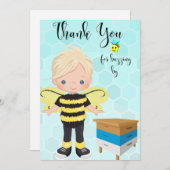 Besy Bee 2 Anderes Danke Karte (Vorne/Hinten)