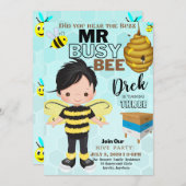 Besy Bee 4 Unterschiedliche Einladungskarte zum Ge Einladung (Vorne/Hinten)