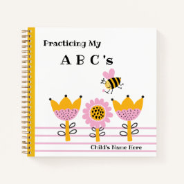 Besy Bee A B C's Spiral Notebook Notizblock
