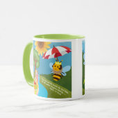 Besy Bee Chinese Mandarin Pinyin Psalm 23 Tasse (Vorderseite Links)