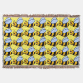 Besy Bee Throw Blanket Decke (Vorderseite)