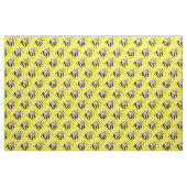 Besy Bee Yellow Black Bumblebee Honey Bees Insect Stoff (Fat Quarter (45,7 x 55,9 cm))