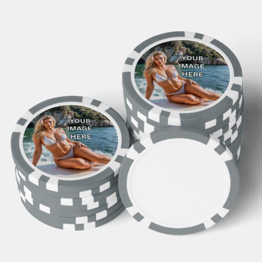 BET! 🎲 Add Text or Image Poker Chips (Stapel)
