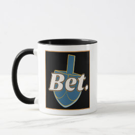 Bet. Hanukkah Dreidel Gimel Joke Gift Gen Z Alpha Tasse