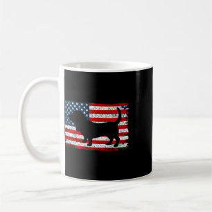 Bet Hound 4. Juli Hunde-Liebhaber Patriotisch Amer Kaffeetasse
