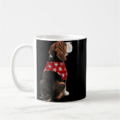 Bet Hound Christmas Lights Dog Lover Xmas Pajam T Kaffeetasse (Links)