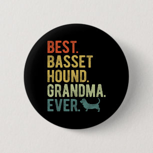 Bet Hound Oma Ever Dog Liebt Muttertag Button