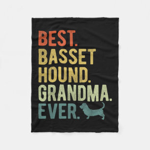 Bet Hound Oma Ever Dog Liebt Muttertag Fleecedecke