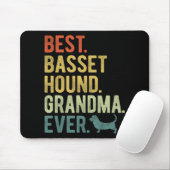 Bet Hound Oma Ever Dog Liebt Muttertag Mousepad (Mit Mouse)