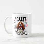 Bet Hound Owner Funny Bet Hound Lover Kaffeetasse (Links)