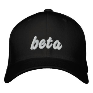 Beta blhat bestickte kappe