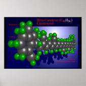 Beta-Carotin (Druck) Poster (Vorne)