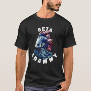 Beta-Fisch Lustiges Geschenk GRAMMY T-Shirt