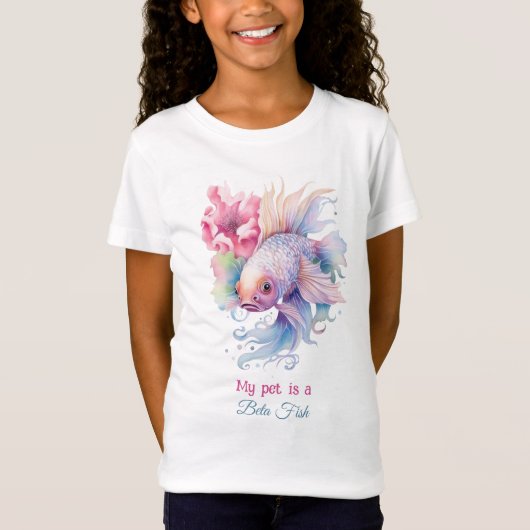 Beta Fish Fantasy Fairy Tale T-Shirt (Vorderseite)