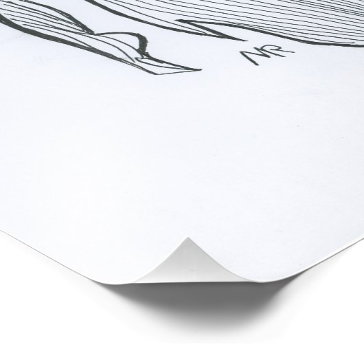 Beta Fish Fotodruck (Ecke)