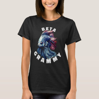 Beta Fish Fun Spielerisches Geschenk Idee GRAMMY T-Shirt