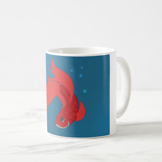 Beta Fish Kaffeetasse (VorderseiteRechts)