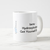 Beta-Hydroxybutyrat-Tasse (20oz) Jumbo-Tasse (Vorderseite Rechts)