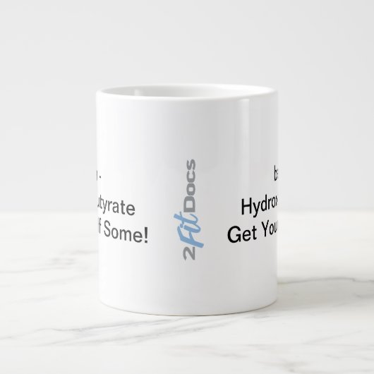Beta-Hydroxybutyrat-Tasse (20oz) Jumbo-Tasse (Vorderseite)