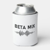 Beta Mix - Audio Waveform Dosenkühler (Kanne Vorderseite)
