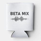 Beta Mix - Audio Waveform Dosenkühler (Vorderseite)