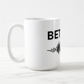 Beta Mix - Audio Waveform Kaffeetasse (Links)