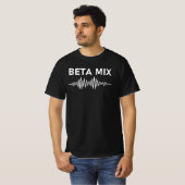 Beta Mix - Audio Waveform V2 T-Shirt (Vorne ganz)