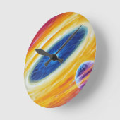 Beta pictoris runde wanduhr (Winkel)