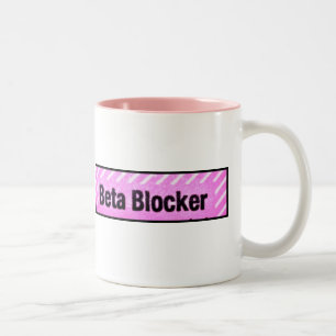 BETAblocker-KAFFEE-TASSE Zweifarbige Tasse