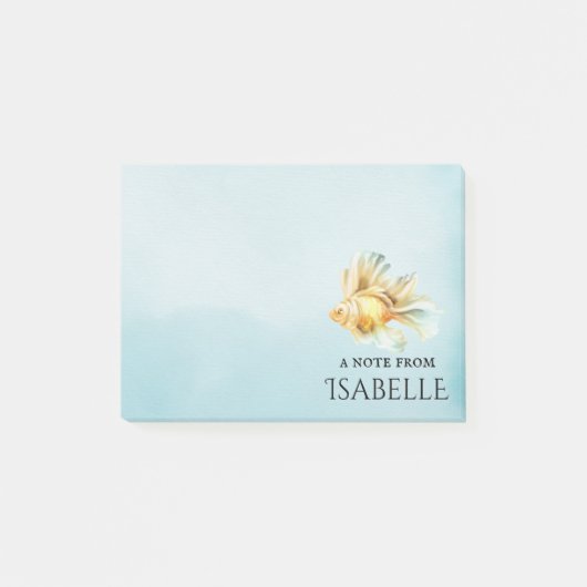 Betafisch Personalisiert Post-it Klebezettel (Vorderseite)