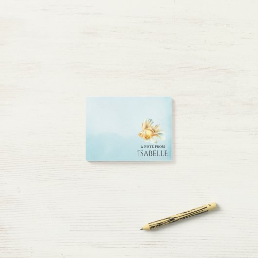 Betafisch Personalisiert Post-it Klebezettel (Auf Schreibtisch)