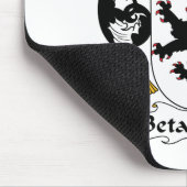 Betancourt Familienwappen Mousepad (Ecke)