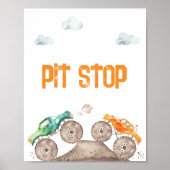 Betankungsstation Monster Bash Poster (Vorne)