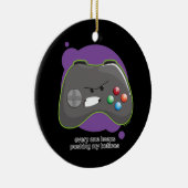 Betätigen Sie meine Knöpfe Keramikornament (Rechts)