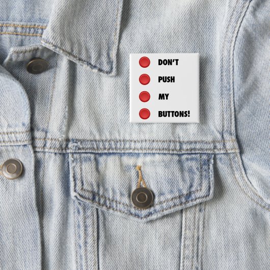 Betätigen Sie nicht meine Knöpfe! Button (Beispiel)