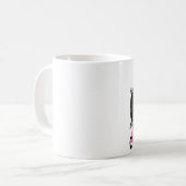 BETÄUBT UND VERWIRRT KAFFEETASSE (Vorderseite Links)